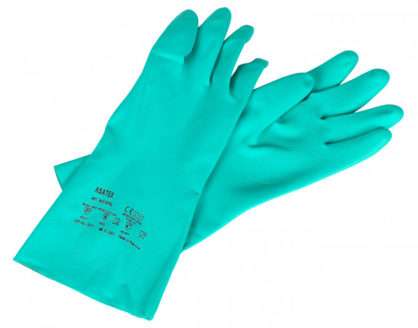 Chemikalien-Handschuh 3450, grün, Gr. 11