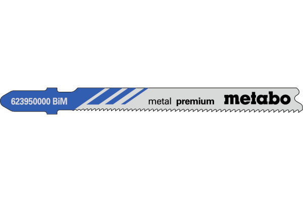 5 Stichsägeblätter T118AF/BIM/Prog Metall/Blech-3mm