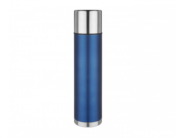 Isolierflasche Edelstahl blau matt 1.0L eva 06 03 44