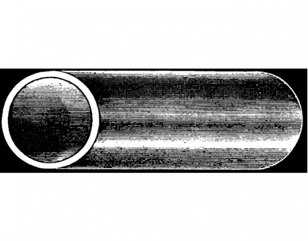 Schrankrohr rund vernickelt 18mm/5m 50.1810.03